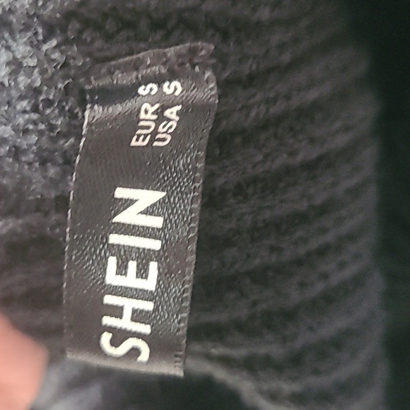 SHEIN Black Acrylic Sweater Small - Picture 5 of 7